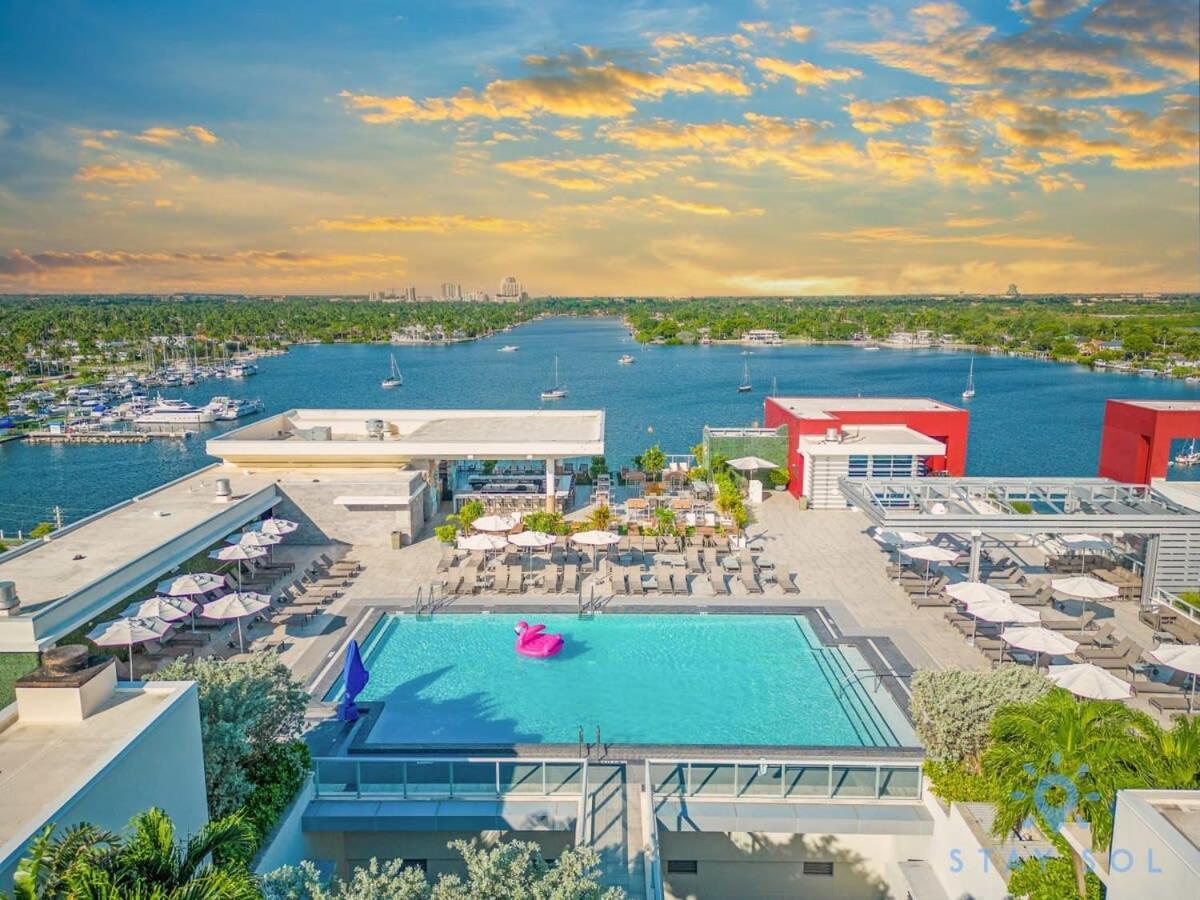 Hollywood Beach - Front Bay View - Amazing Pool Buitenkant foto